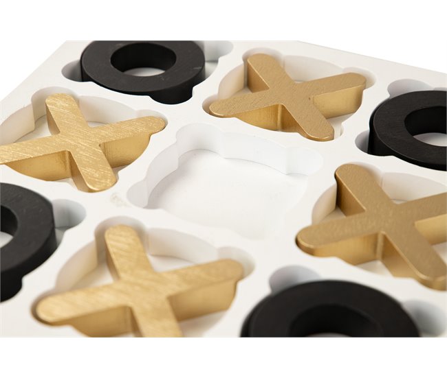 Conforama Juego Decoracion Mdf Blanco 31x31x3 Cm