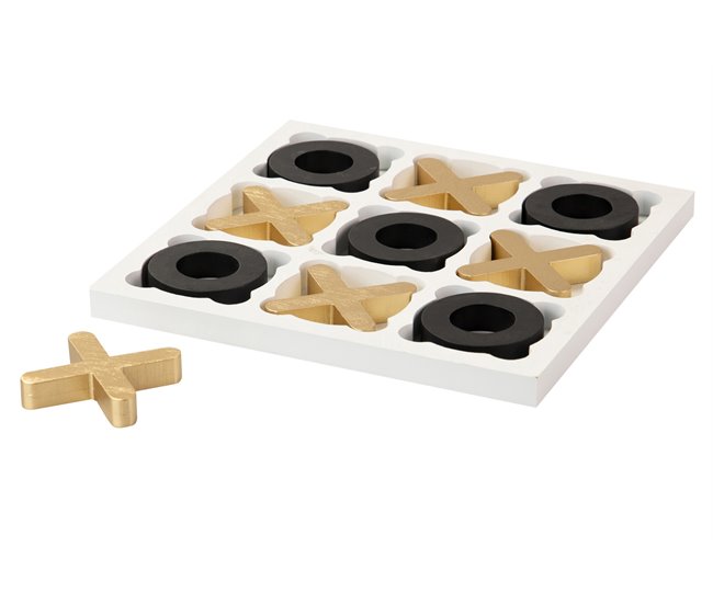 Conforama Juego Decoracion Mdf Blanco 31x31x3 Cm