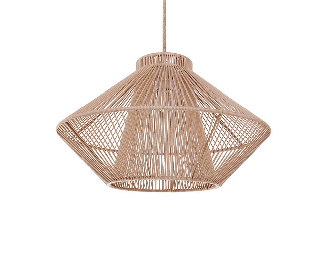 Conforama Lámpara colgante beige PALMETTO