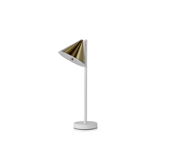 Conforama Lámpara de mesa de metal