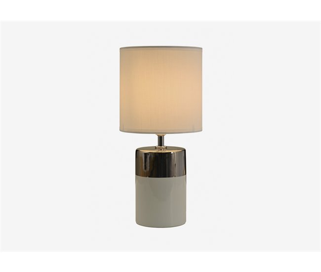 Conforama Lámpara De Sobremesa CHIC Blanca