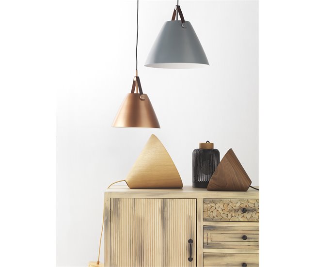 Conforama Lámpara De Techo De Madera