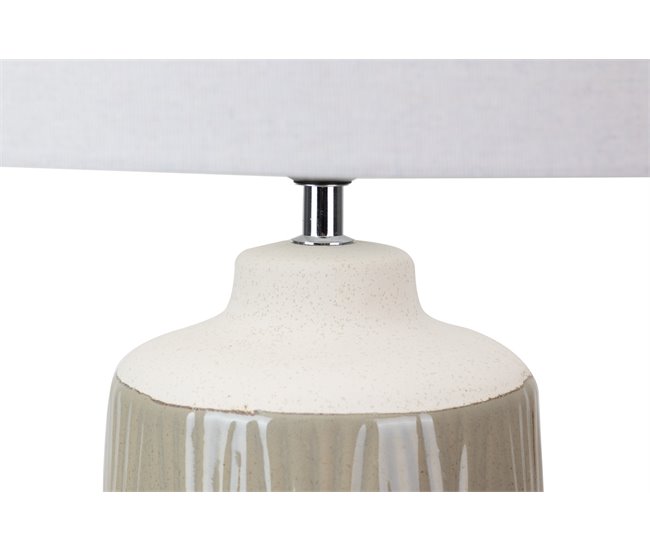 Conforama Lampara Sobremesa Ceramica 35x35x53 Cm