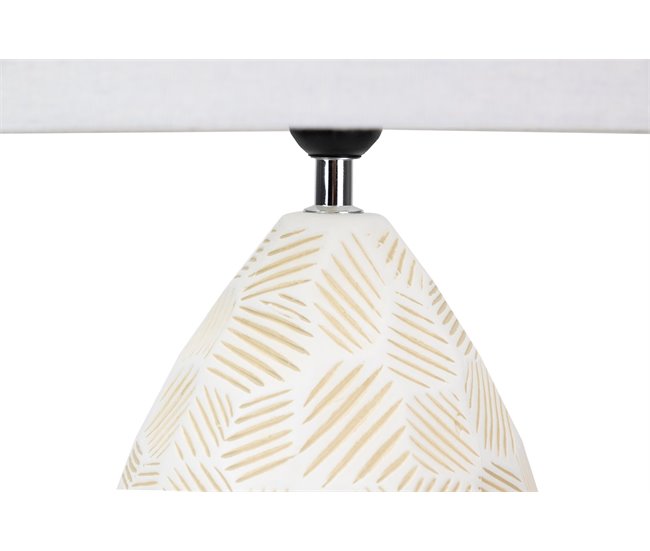 Conforama Lampara Sobremesa Ceramica 38x38x59 5 Cm