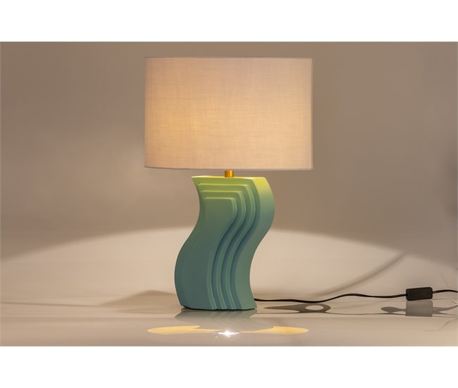 Conforama Lampara Sobremesa Poliresina 36x36x56 Cm