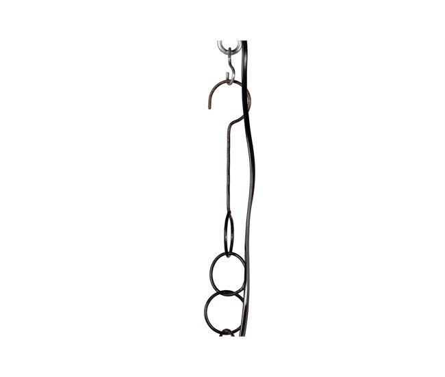 Conforama Lampara Techo Bambu Natural 80x80x30 Cm