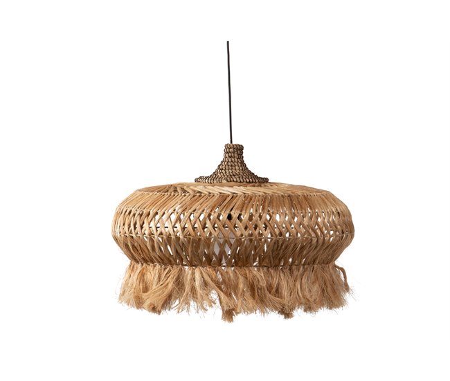 Conforama Lampara Techo Fibras Bima 60x60x40 Cm