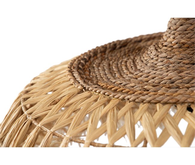 Conforama Lampara Techo Fibras Kalwan 60x60x35 Cm
