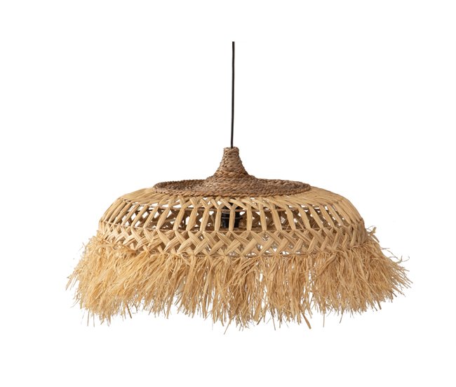Conforama Lampara Techo Fibras Kalwan 60x60x35 Cm