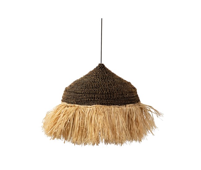Conforama Lampara Techo Fibras Kupang 50x50x45 Cm