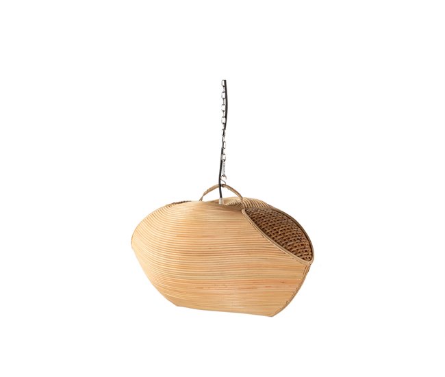 Conforama Lampara Techo Mimbre 68x35x33 Cm