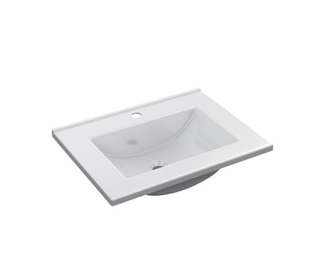 Conforama Lavabo PMMA Blanco 60x45cm Cm