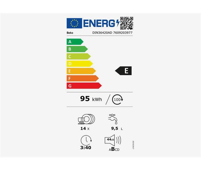 Conforama Lavavajillas Integrable BEKO DIN36420AD