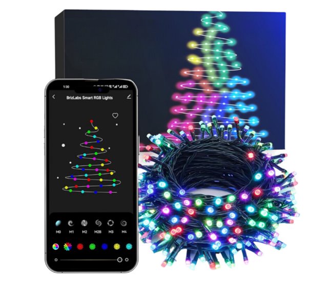 Conforama Luces LED navideñas - 100 LED