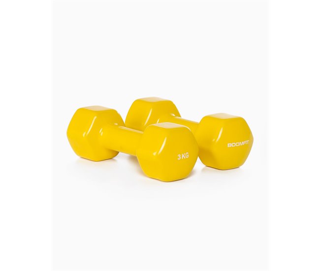 Conforama Mancuernas de Vinilo 3Kg (Pareja) - BOOMFIT