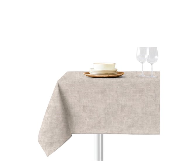 Conforama Mantel - Beige - Mesa 90x90 (150x150)