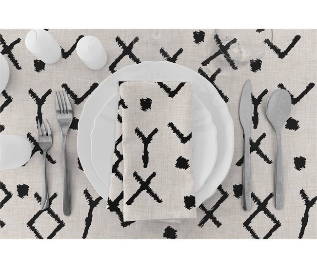Conforama Mantel - Crudo - Mesa 90x90 (150x150)