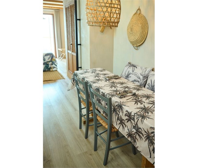 Conforama Mantel - Gris - Mesa 90x90 (150x150)