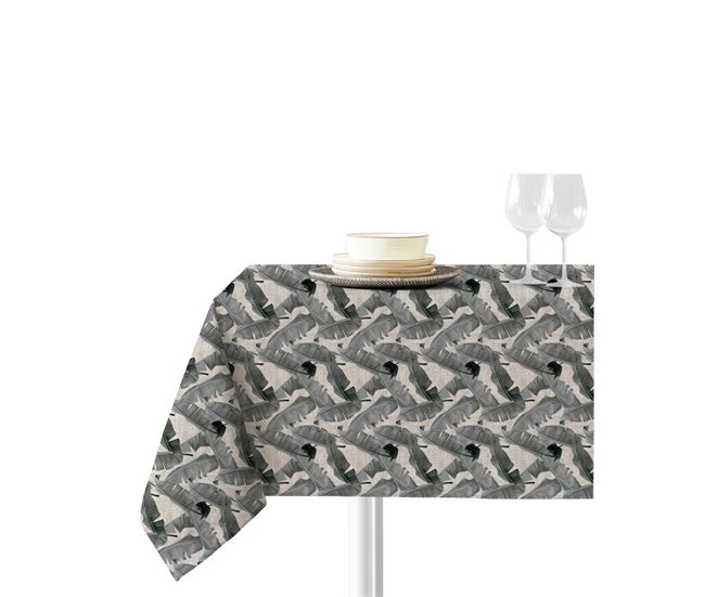 Conforama Mantel - Gris - Mesa 90x90 (150x150)