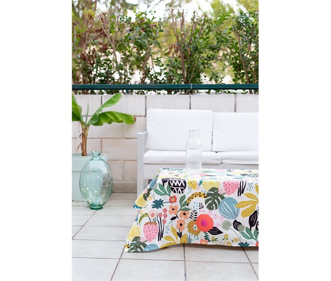 Conforama Mantel - Multicolor - Mesa 90x90 (150x150)