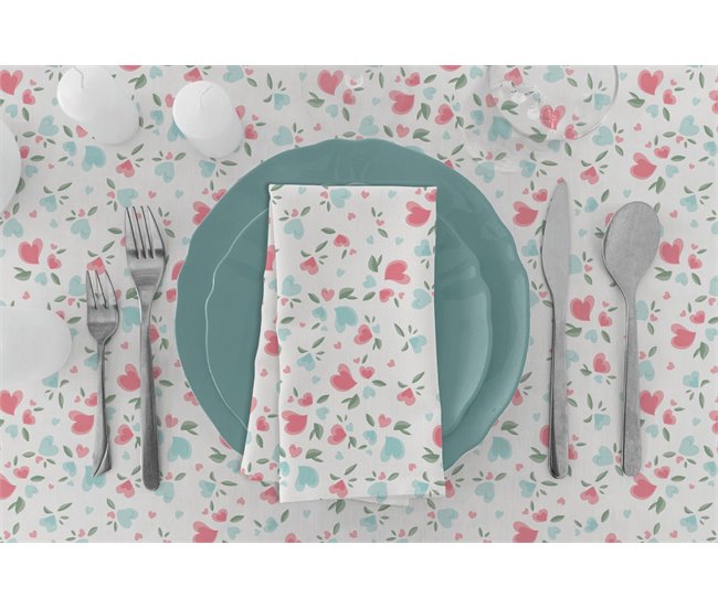 Conforama Mantel - Multicolor - Mesa 90x90 (150x150)