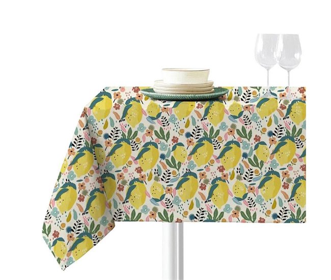 Conforama Mantel - Multicolor - Mesa 90x90 (150x150)