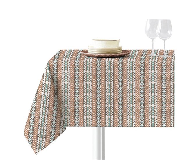 Conforama Mantel - Multicolor - Mesa 90x90 (150x150)