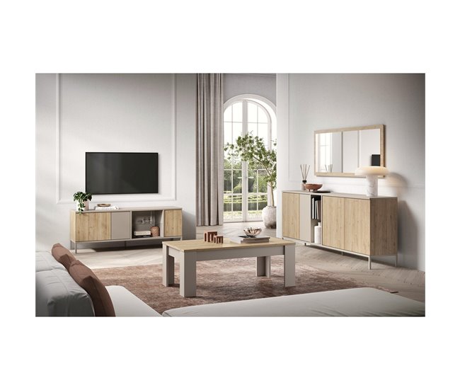 Conforama Mesa Baja L122 Cm - GENT