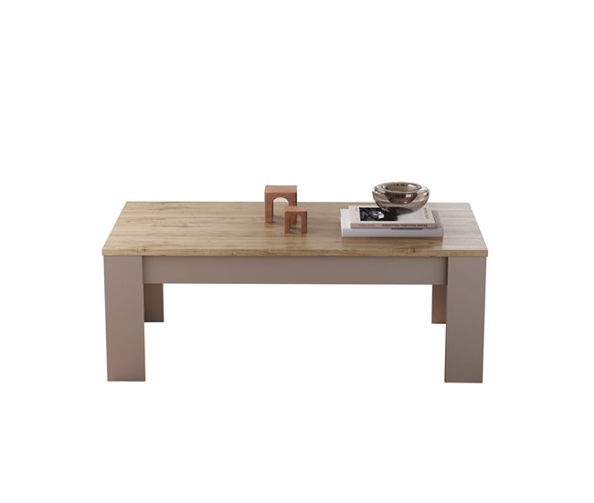 Conforama Mesa baja L122 cm - GENT