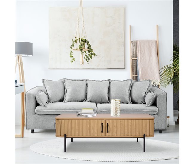 Conforama Mesa De Centro Color Madera ANNE