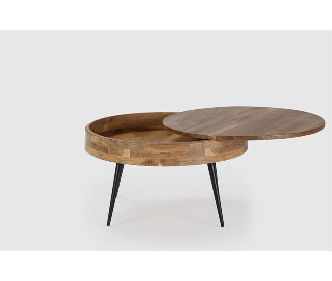 Conforama Mesa De Centro En Madera De Acacia BALI