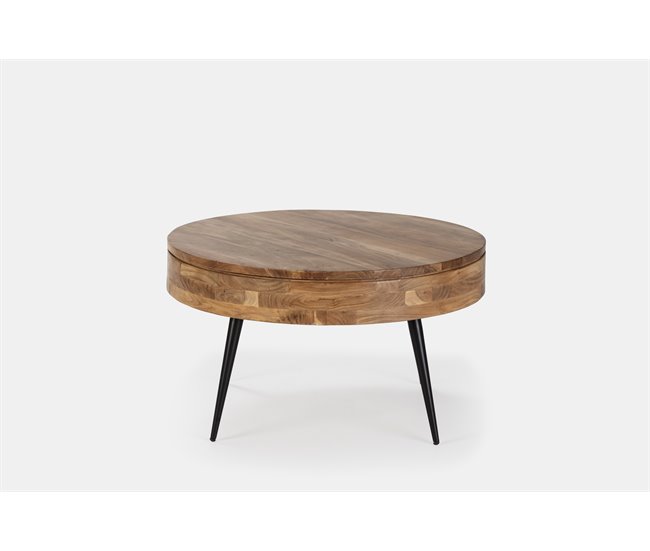 Conforama Mesa de centro en madera de Acacia BALI