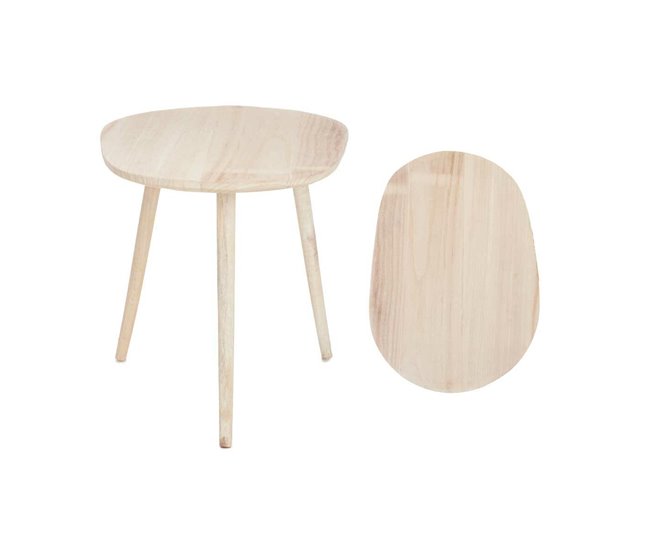 Conforama Mesa De Centro Madera 68 X 50 X 48 Cm