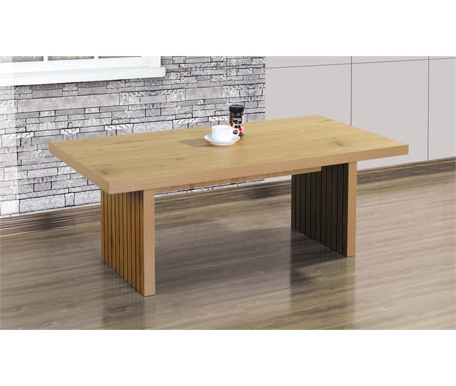 Conforama Mesa De Comedor Fija Color Roble GENÈVE