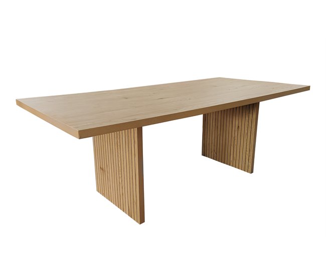 Conforama Mesa De Comedor Fija Color Roble GENÈVE