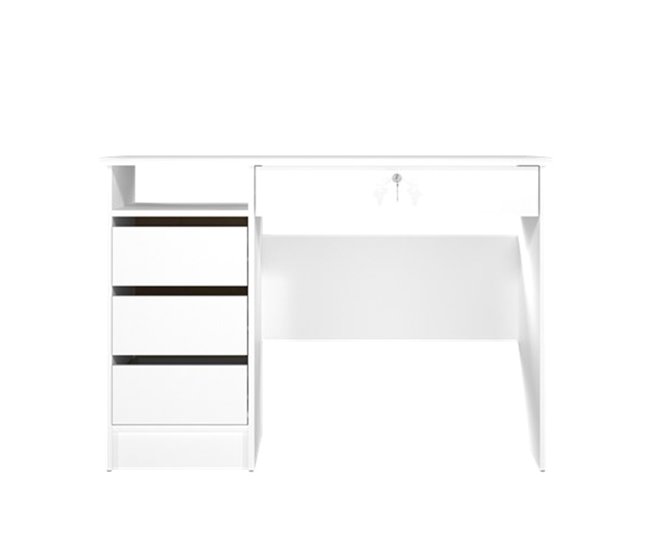 Conforama Mesa Escritorio COLLEGE Blanco