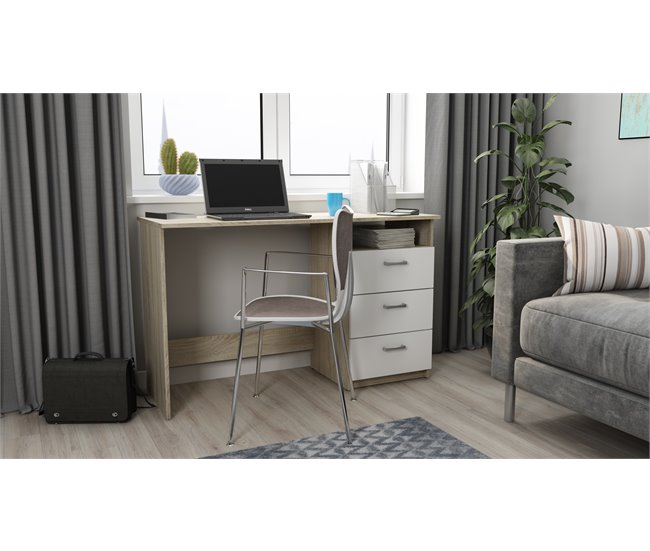 Conforama Mesa Escritorio ERNESTO Natural