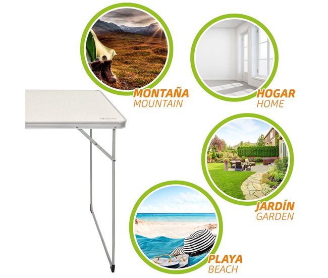 Conforama Mesa Plegable De Camping Aktive