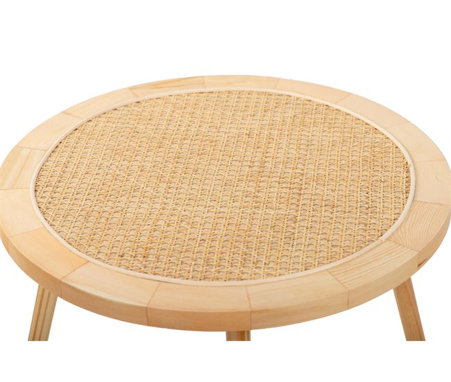 Conforama Mesita Madera 60x60x45 Cm