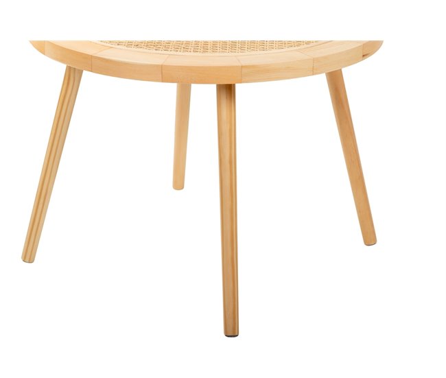 Conforama Mesita Madera 60x60x45 Cm