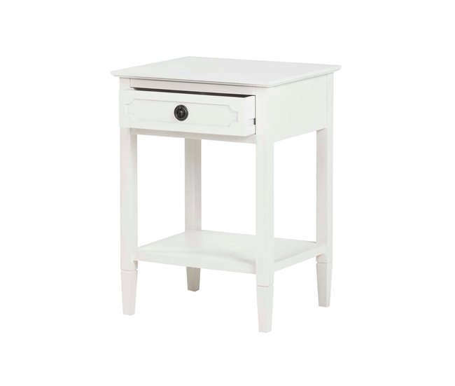 Conforama Mesita Madera Beige 48x66x40 Cm