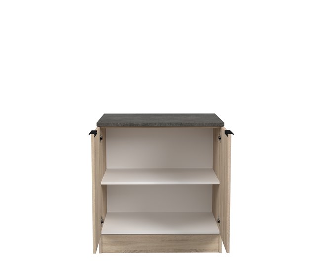 Conforama Módulo Bajo FUMAY De 80cm Con 2 Puertas