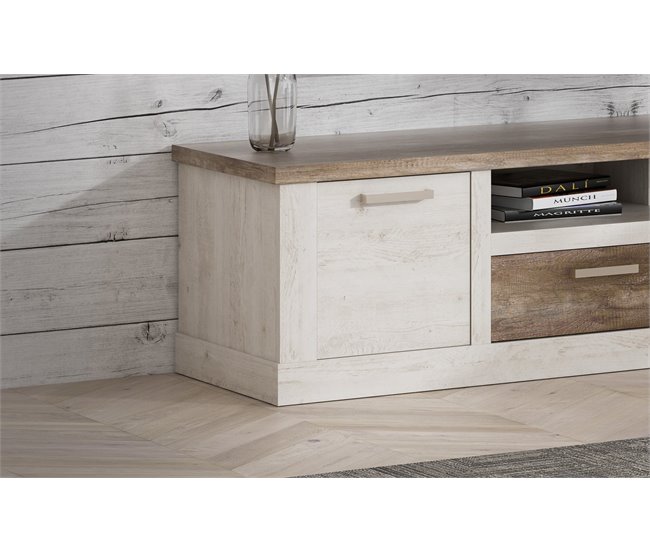 Conforama Mueble TV 1 Puerta Y 2 Cajones VERONA