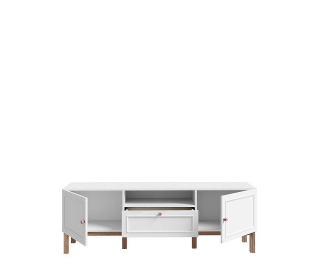 Conforama Mueble Tv 159 6 Cm Gris Claro LISZT