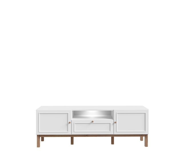 Conforama Mueble tv 159 6 cm gris claro LISZT