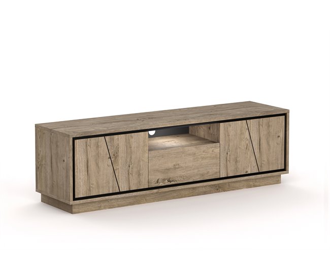 Conforama Mueble Tv 190cm Color Roble HELSINKI