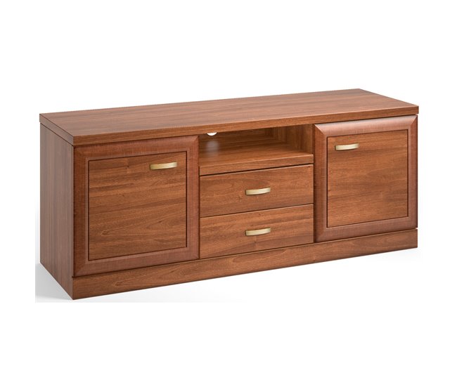 Conforama Mueble TV LEON 150cm Color Nogal