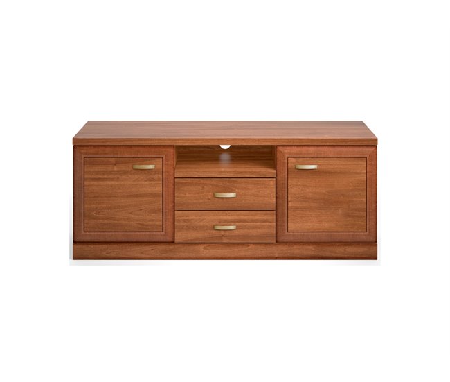 Conforama Mueble TV LEON 150cm color nogal