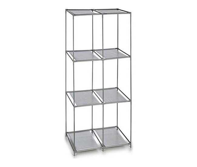 Conforama Organizador Gris Metal Plástico