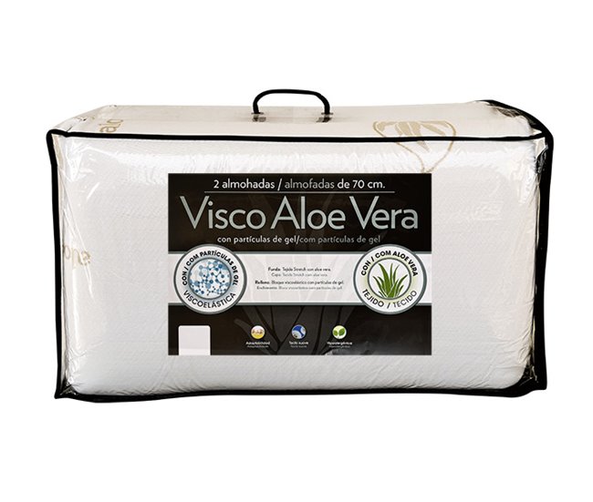 Conforama Pack 2 Almohada VISCOALOE VERA